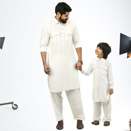 Boys Festive & Party, Wedding Pathani Suit Set